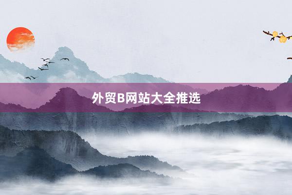 外贸B网站大全推选